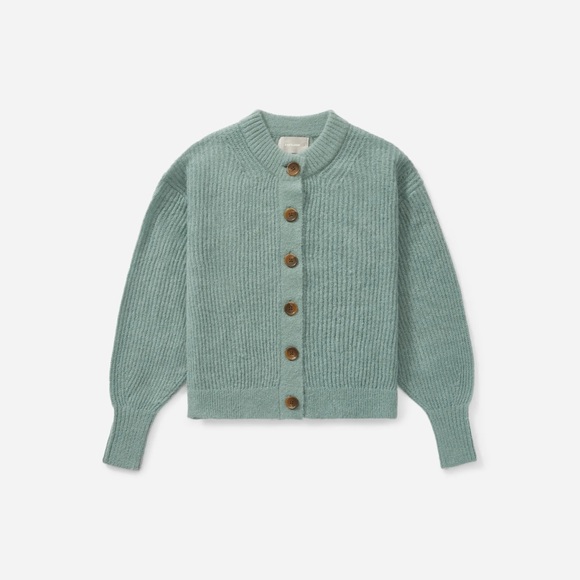 Everlane Sweaters - Everlane Cropped Alpaca Cardigan